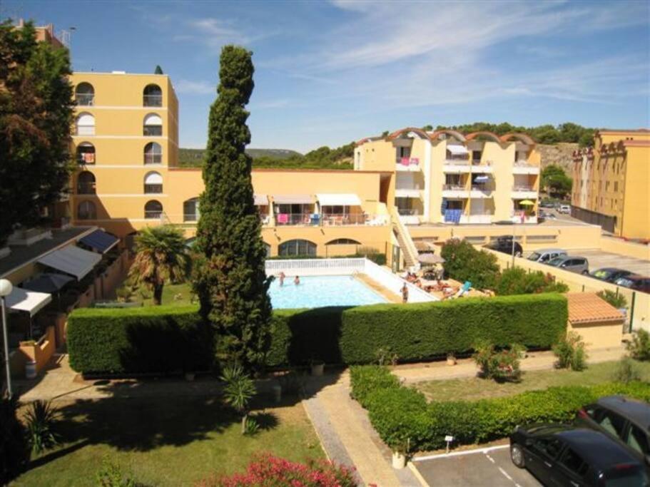 L'Escapade : Charmant T2 -Parking Gratuit, Piscine, Wifi, Clim Gruissan Ngoại thất bức ảnh